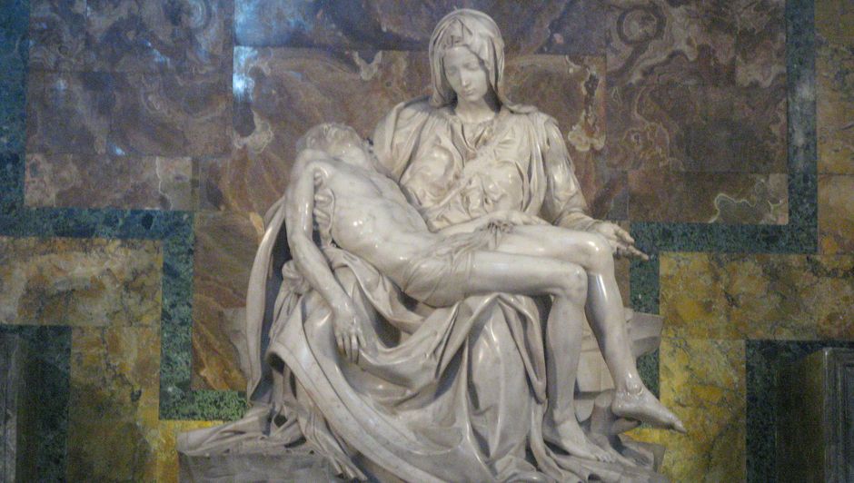 «Пьета» Микеланджело в Соборе Святого Петра