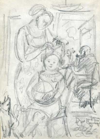 Рисунок Утром