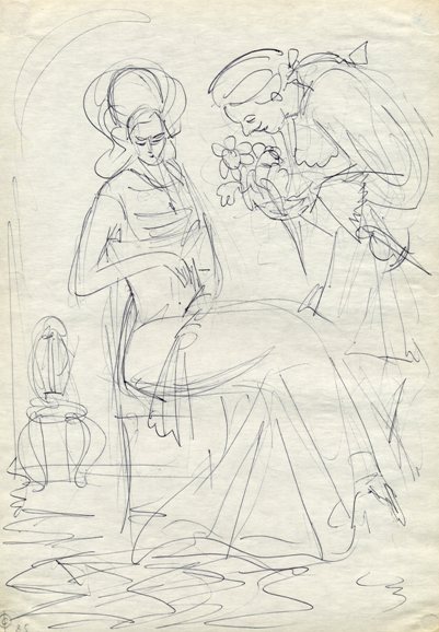 Рисунок Галантность