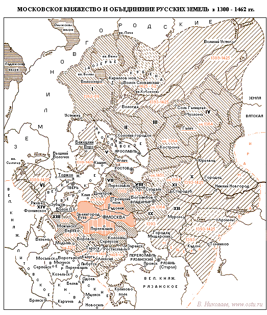 VIII ст-нь АТ Российской цивилизации 1341-1413
