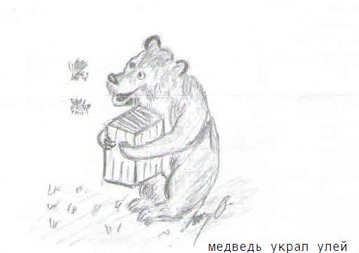 Медведь и пасечник... Медведь и пасечник...