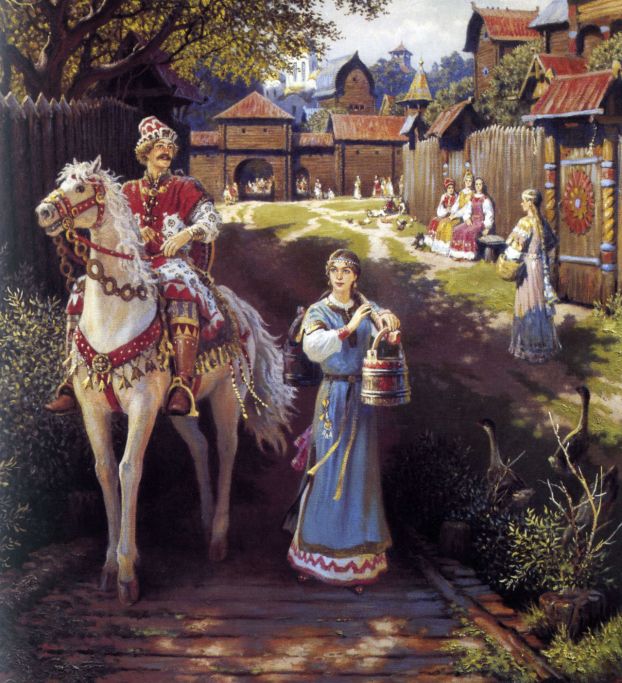 Старорусские картинки из сказок