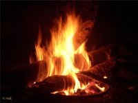 Ночной костерок, где то в дали -