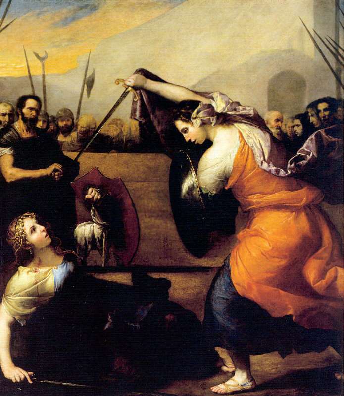 картина Хосе де Риберу “Женская Дуэль” 
