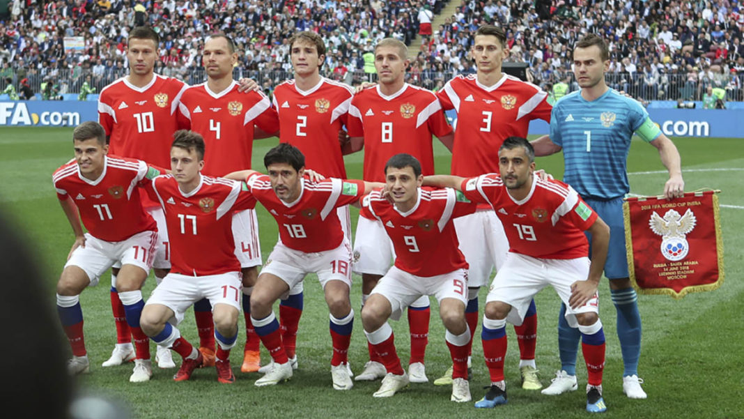 Футбол. Щит России - Пресвятая Богородица!